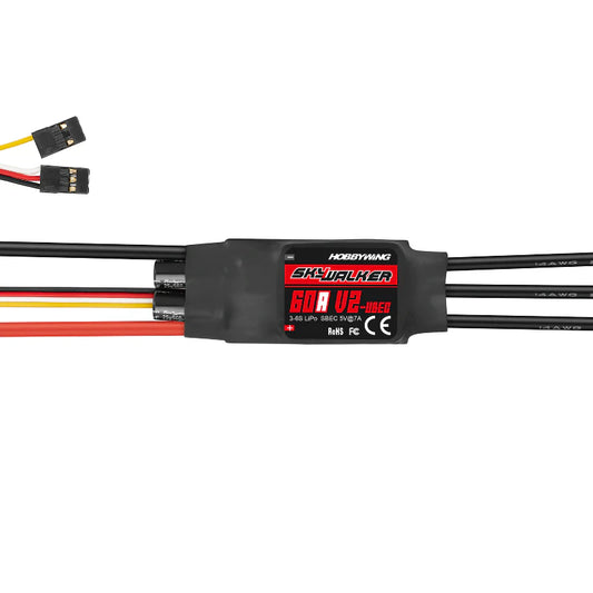 HobbyWing Skywalker 60A V2 ESC 3-6S